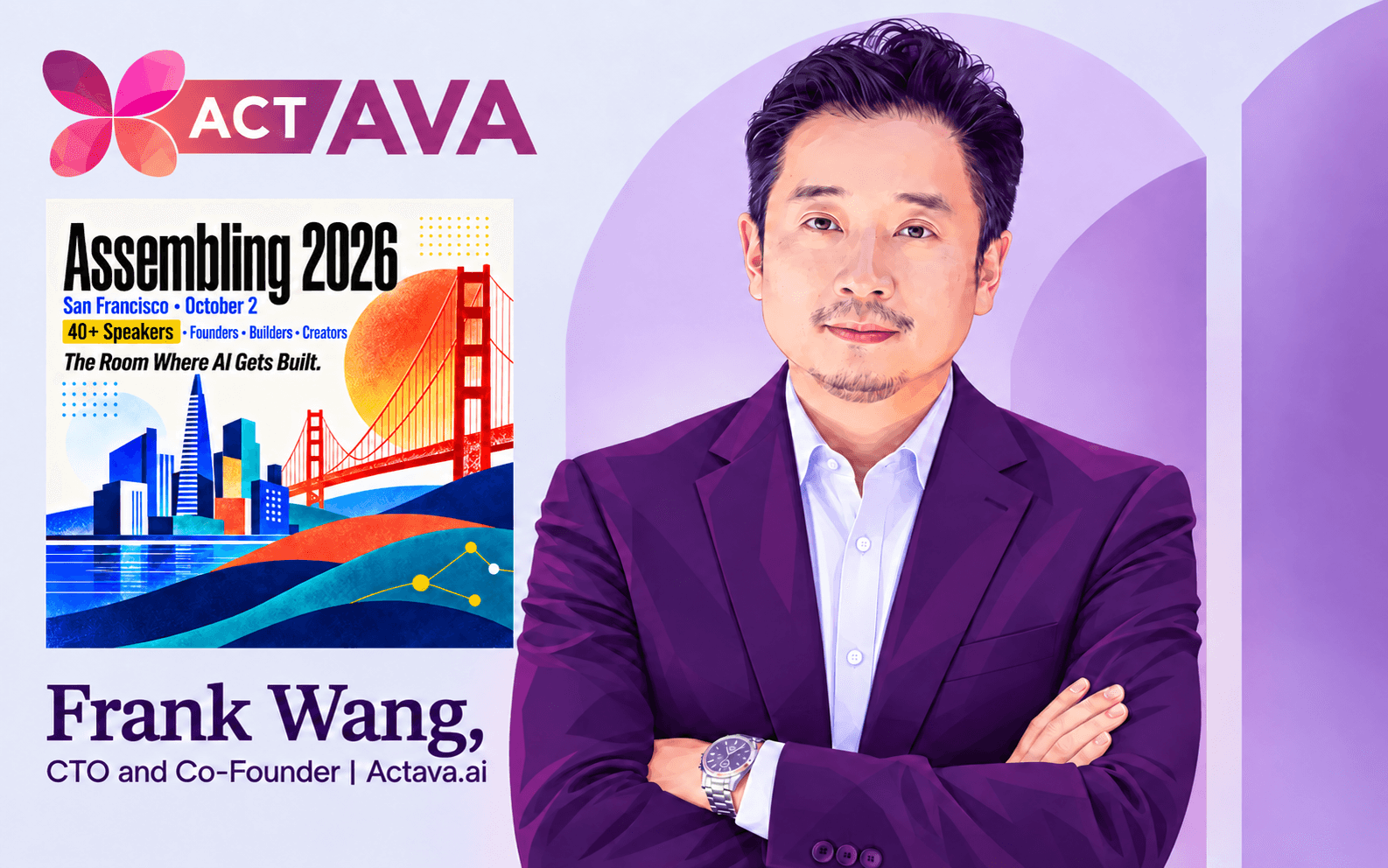 Frank Wang Takes the Stage at Assembling 2026 in San Francisco